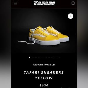 TAFARI WORLD TAFARI SNEAKERS yellow